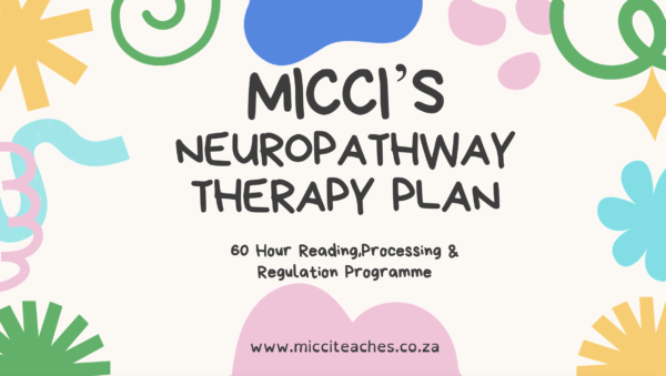 Micci's Neuropathway Therapy Plan