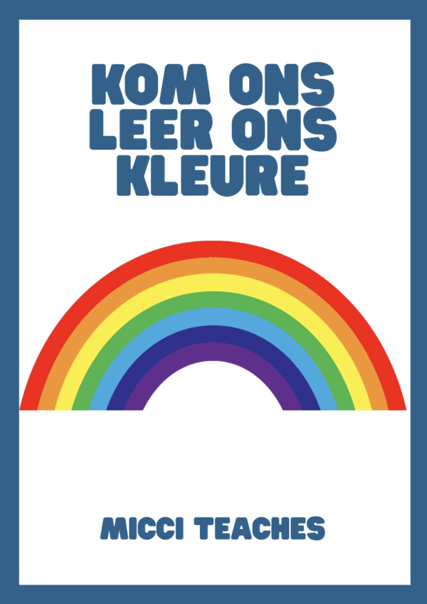 Kom ons leer ons KLEURE en VORMS