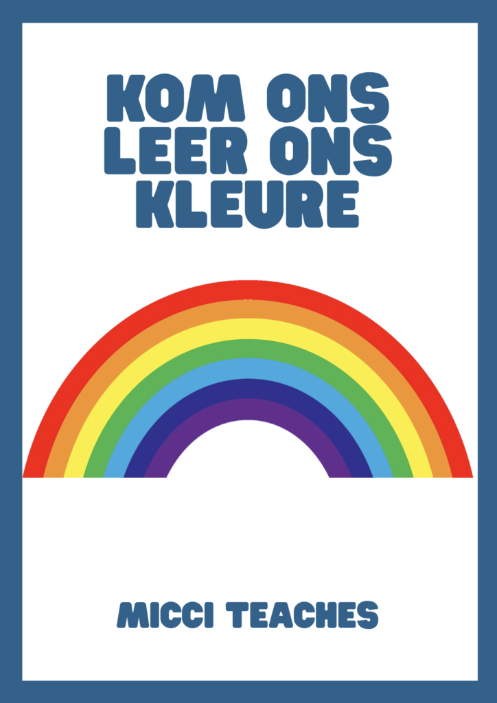 Kom ons leer ons KLEURE en VORMS