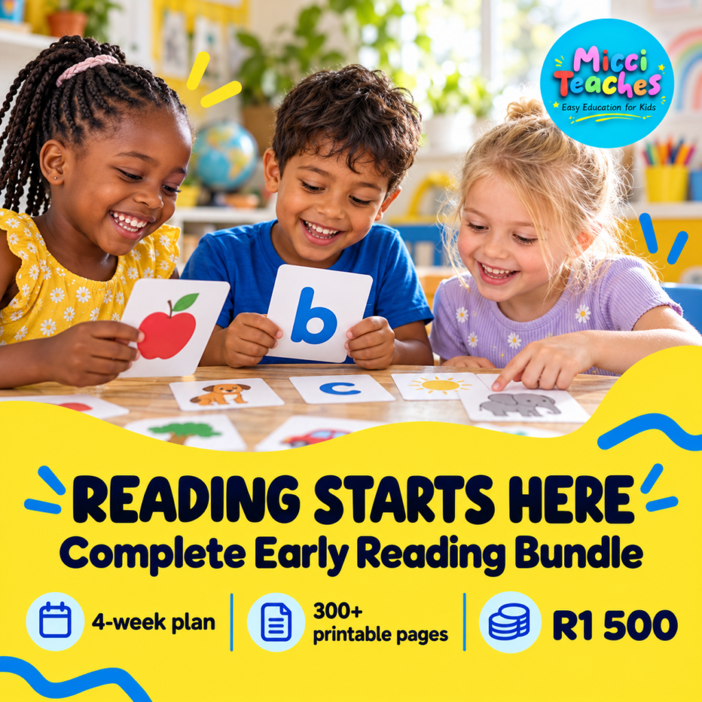Complete Early Reading Bundle - 4 Week Plan