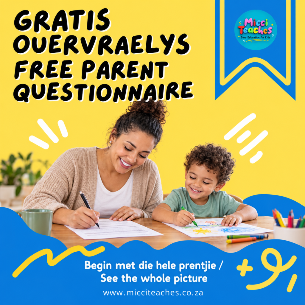 Comprehensive Parent Questionnaire/ Omvattende Ouervraelys