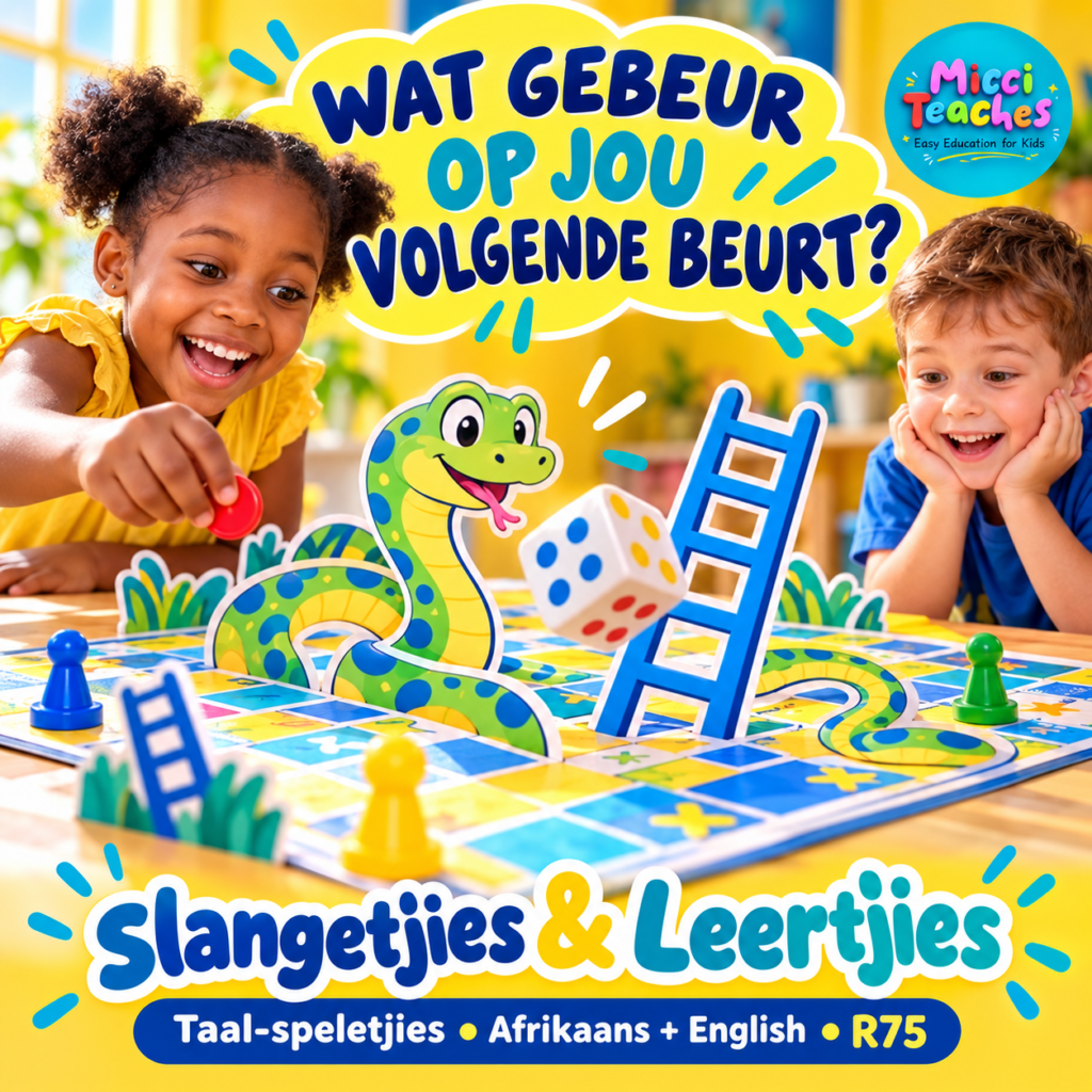 Snakes & Ladders/Slangetjies & Leertjies