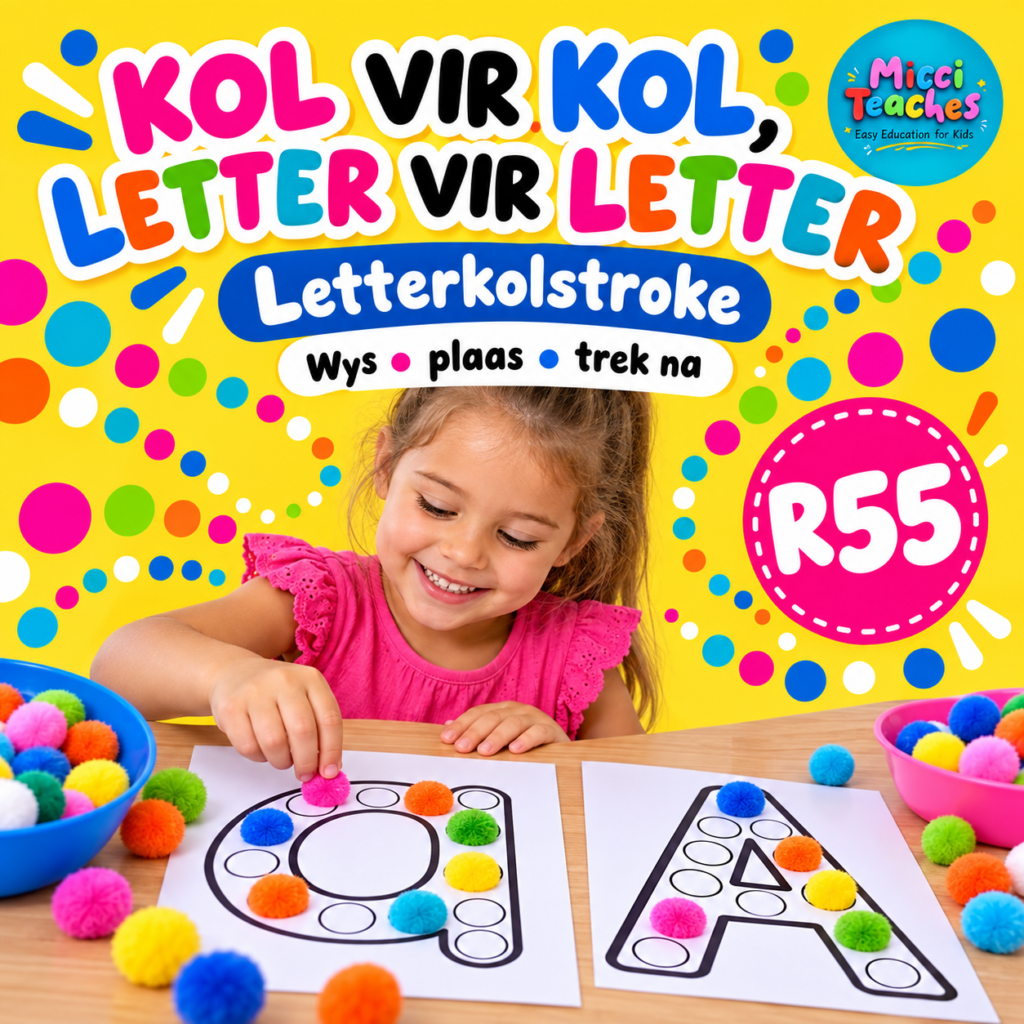 Letter Dot Strips/ Letter Kol Stroke