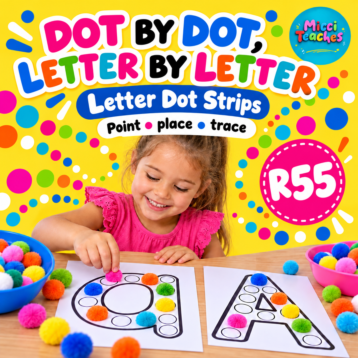Letter Dot Strips/ Letter Kol Stroke - Image 6