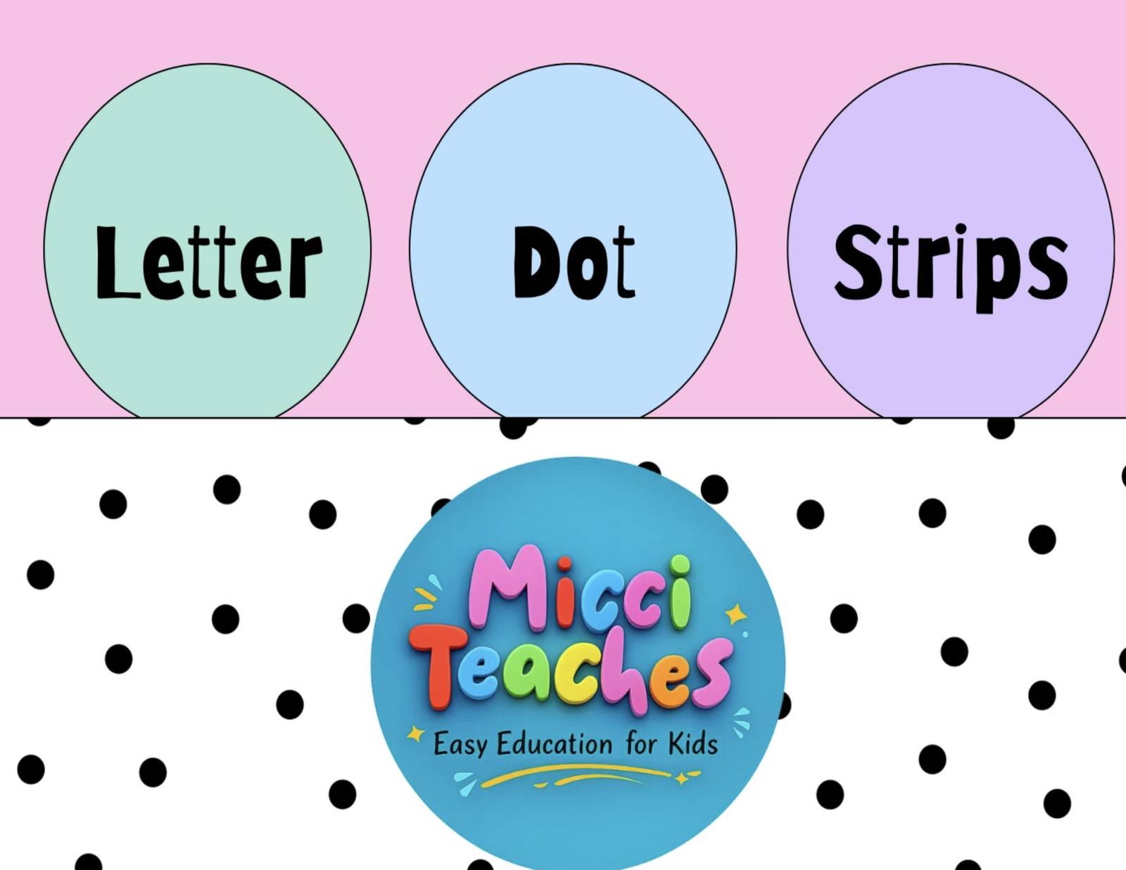Letter Dot Strips/ Letter Kol Stroke - Image 5