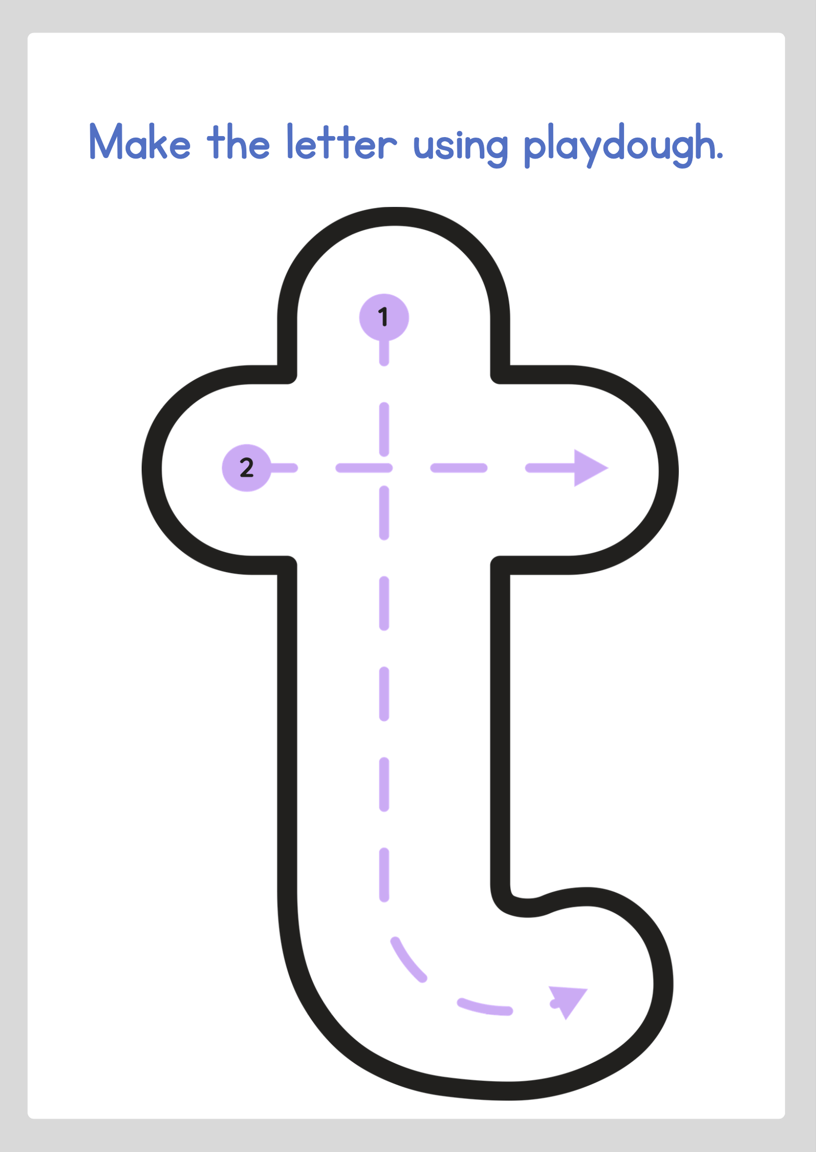 Bou die Alfabet met Klei/ Build the Alphabet with PlaydoughRight now - Image 2