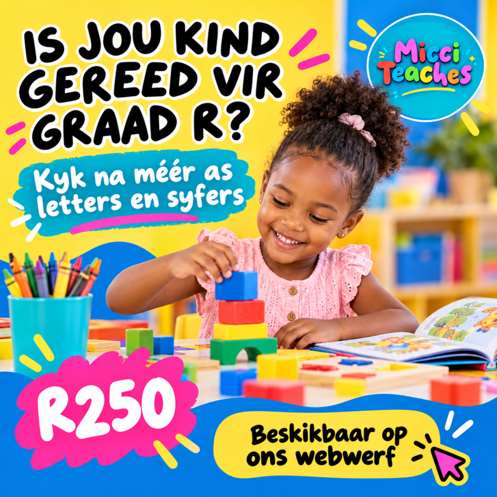 Is jou kind gereed vir Graad R?