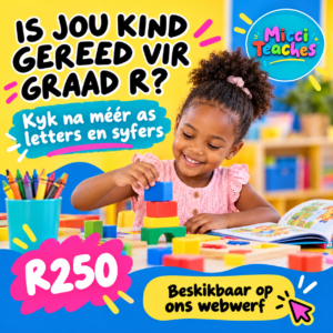 Is jou kind gereed vir Graad R?