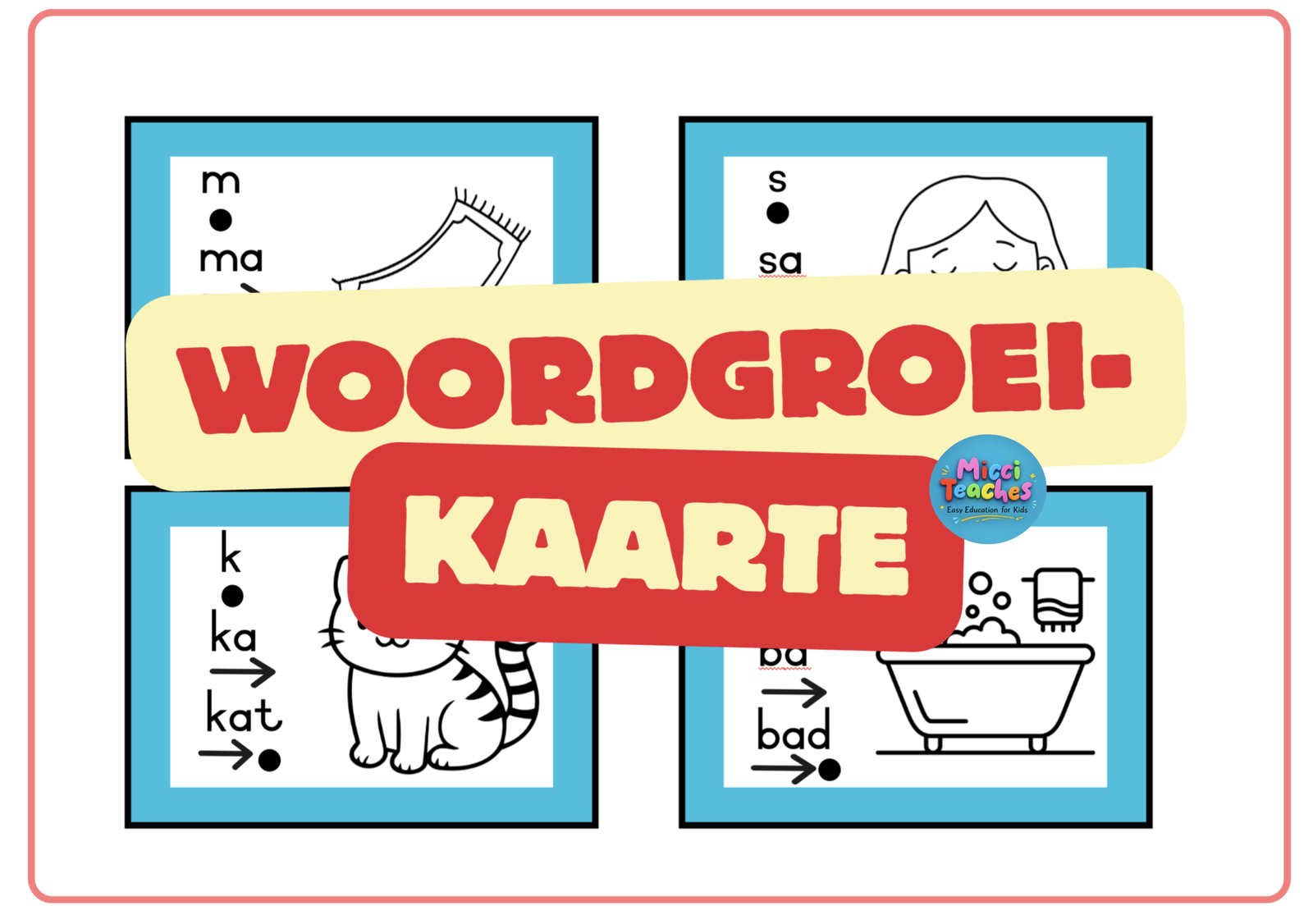 Woordgroeikaarte - KVK Woorde - Image 5